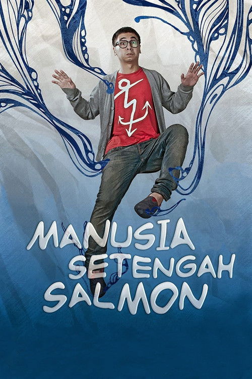 Half Salmon Man Poster