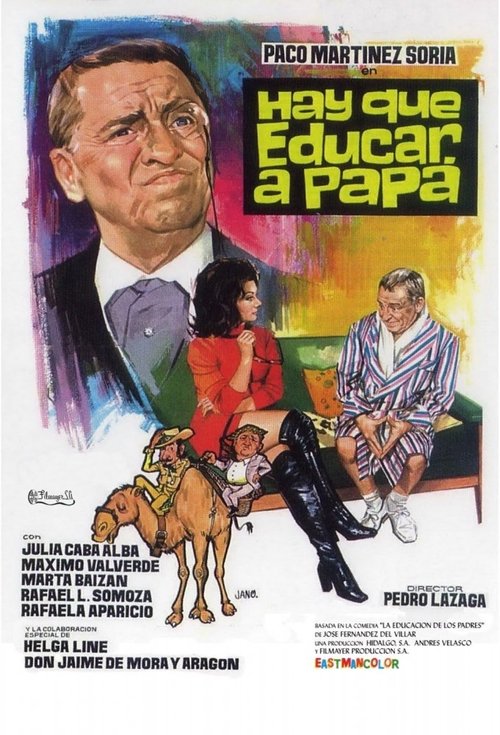 Hay que educar a papá Poster