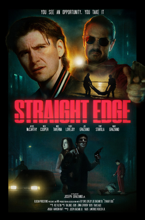 STRAIGHT EDGE Poster