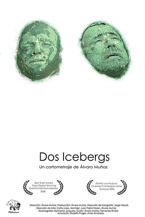Two Icebergs Poster