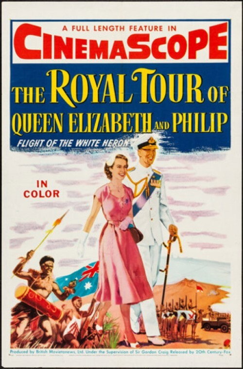 The Royal Tour of Queen Elizabeth and Philip Poster