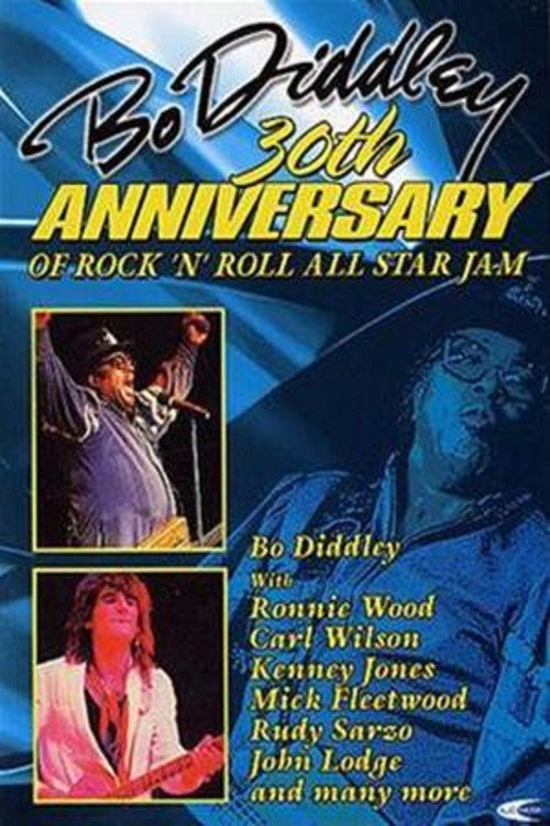 30th Anniversary of Rock 'n' Roll All-Star Jam: Bo Diddley Poster