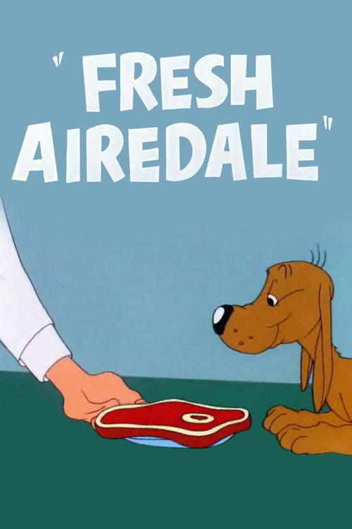 Fresh Airedale Poster