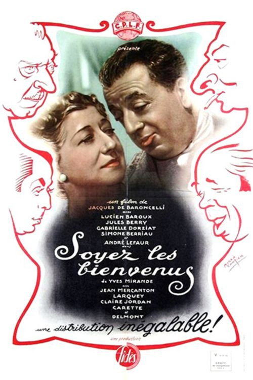 Soyez les bienvenus Poster
