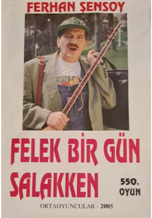 Felek Bir Gün Salakken Poster