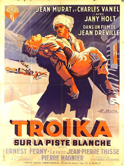 Troïka sur la piste blanche Poster