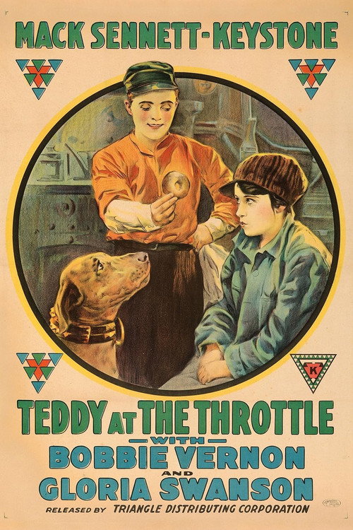 Teddy at the Throttle Poster