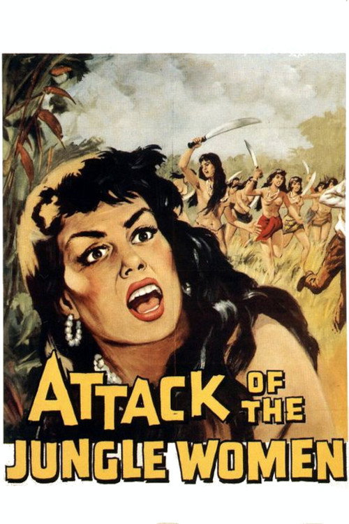 Attack of the Jungle Women Poster
