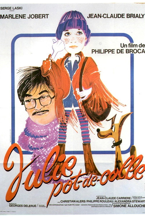 Julie pot-de-colle Poster