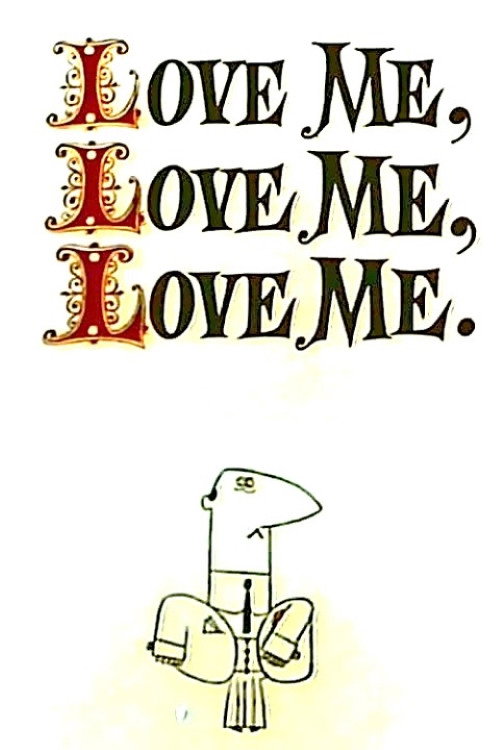 Love Me, Love Me, Love Me. Poster