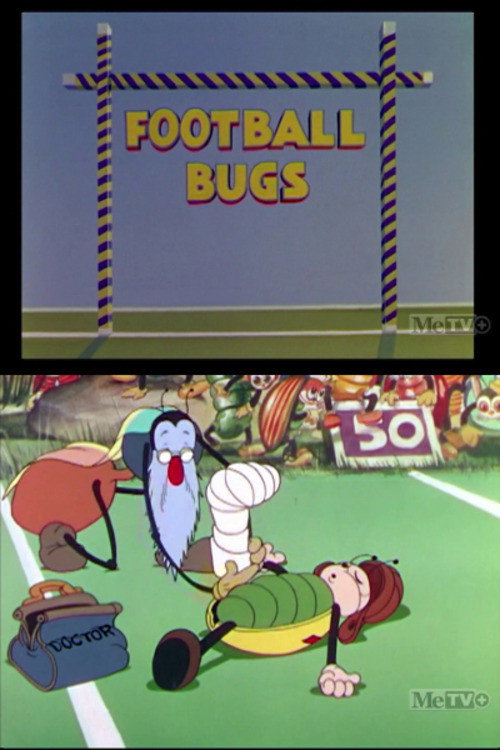 Football Bugs Poster
