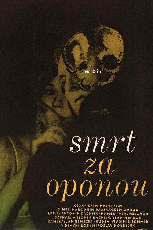 Death Behind a Curtain Poster