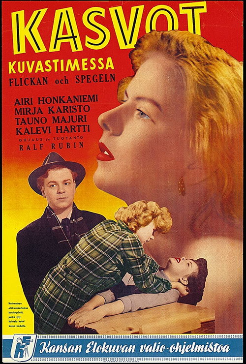 Kasvot kuvastimessa Poster