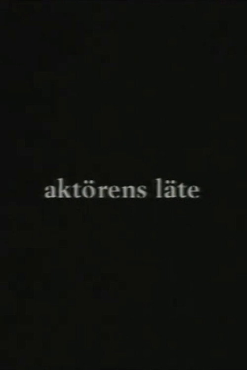 Aktörens läte Poster