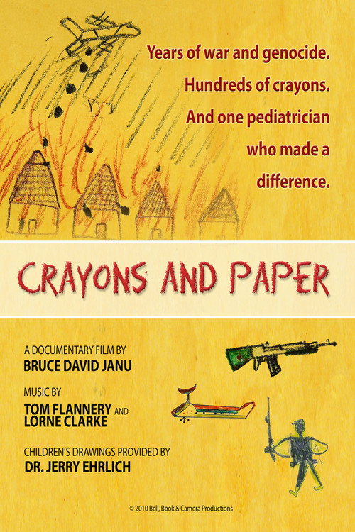 Crayons and Paper Poster