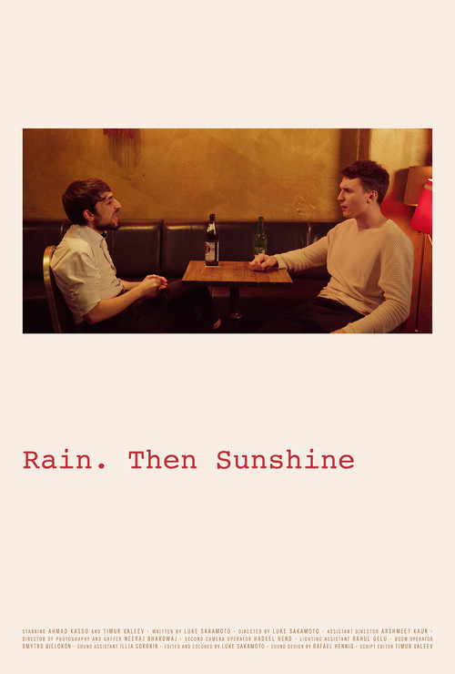 Rain. Then Sunshine Poster