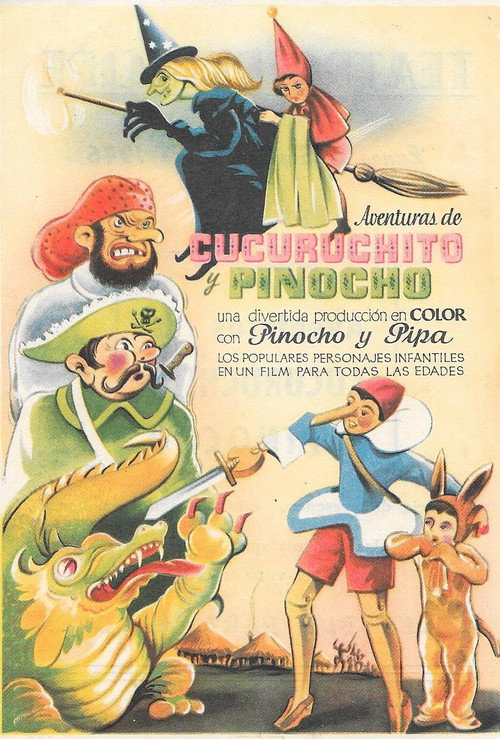 Aventuras de Cucuruchito y Pinocho Poster