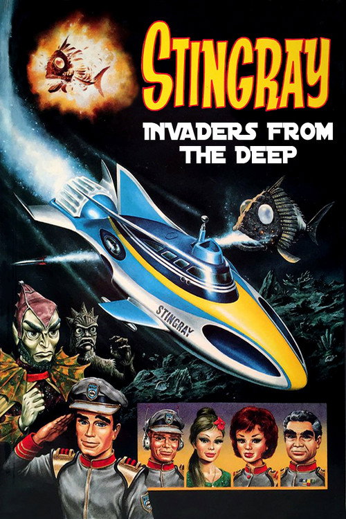 Invaders from the Deep Poster