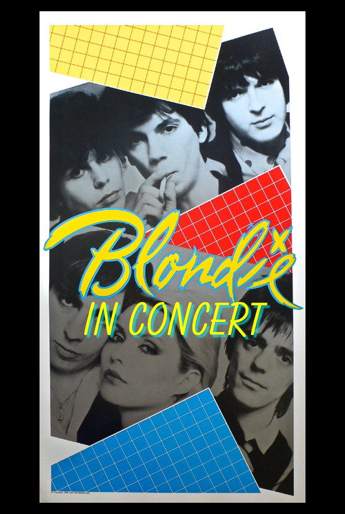 Blondie in Concert Poster