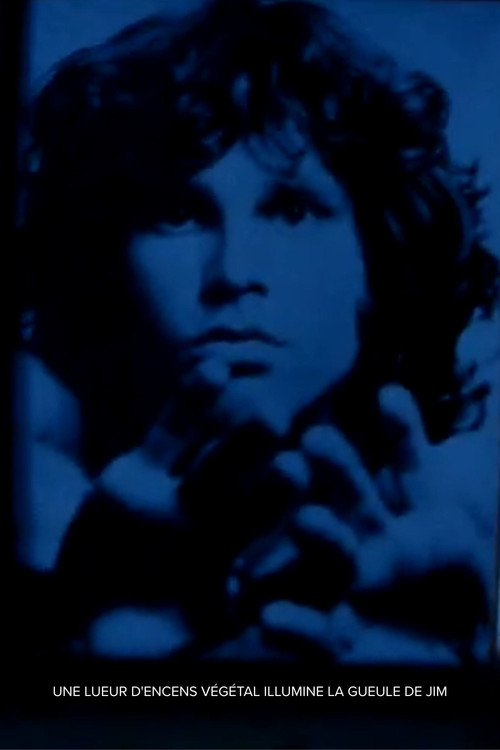 une lueur d'encens végétal illumine la gueule de jim Poster