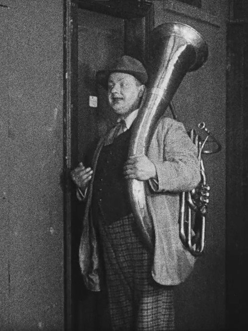 The Trumpeter and the Author Poster