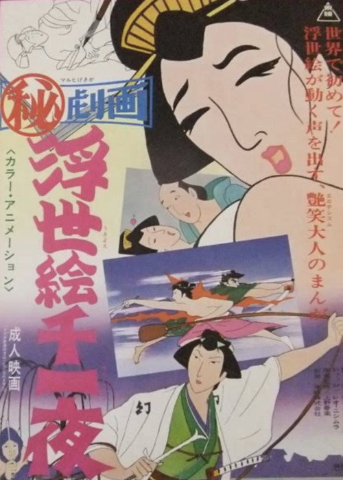 The Fantastic World of "Ukiyoe" Poster