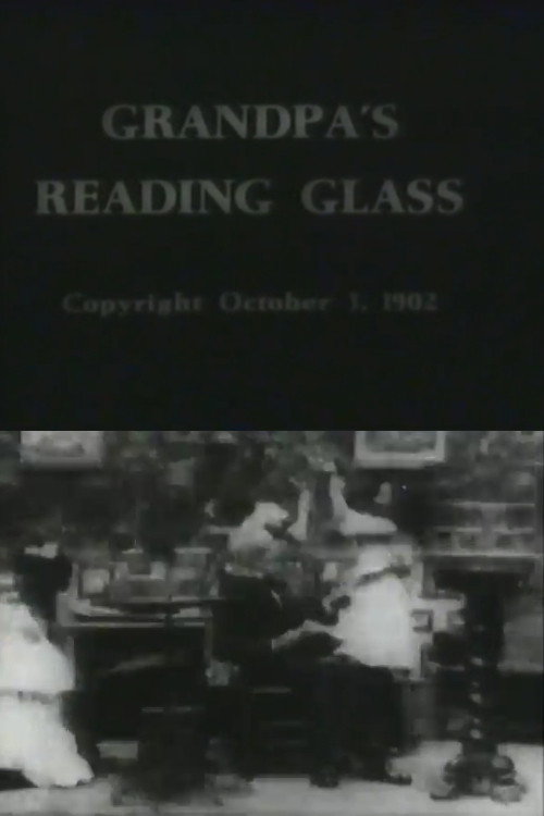 Grandpa's Reading Glass Poster