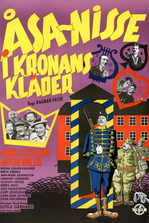 Åsa-Nisse i kronans kläder Poster