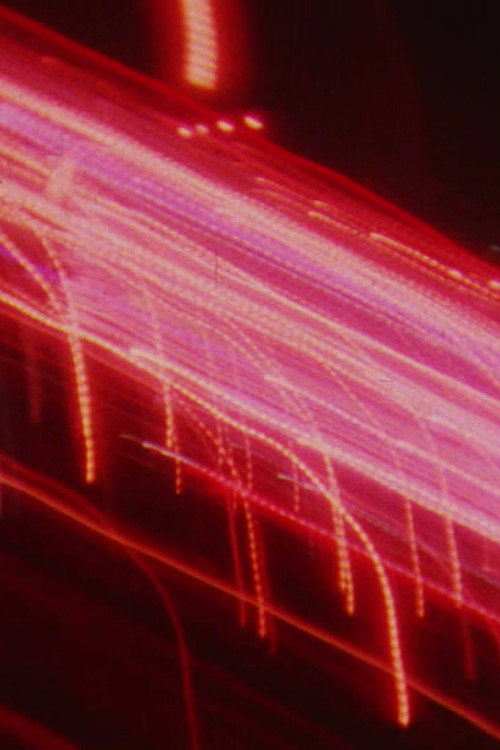 The Movement of Light at Night Poster