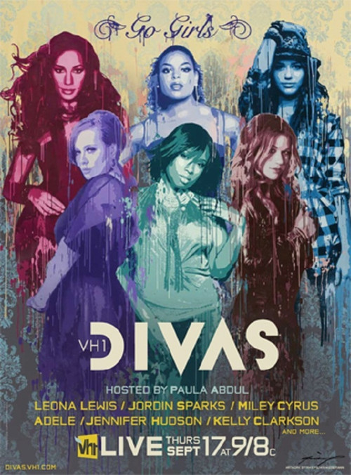 VH1 Divas 2009 Poster