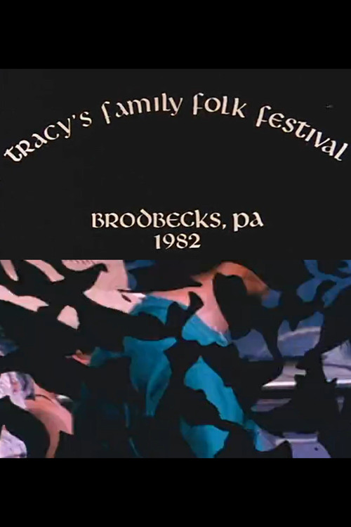 Tracy's Family Folk Festival Poster