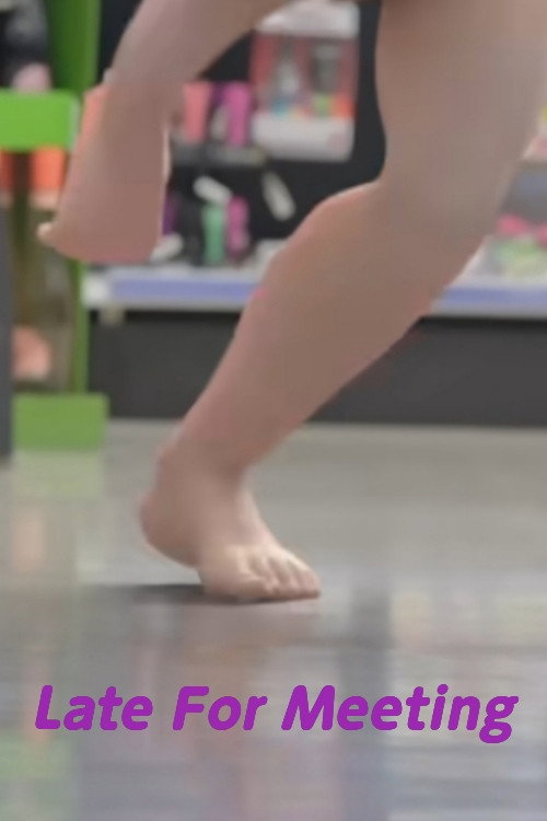 Late for Meeting Poster