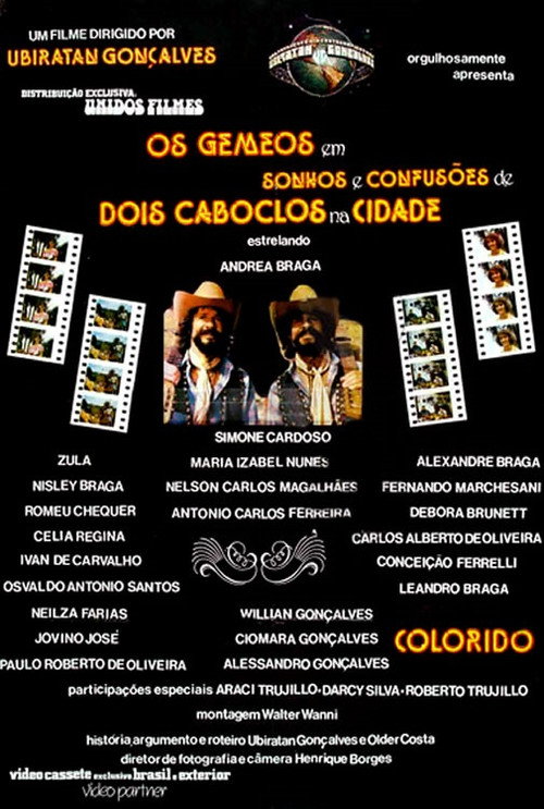 Sonhos e Confusões de Dois Caboclos na Cidade Poster