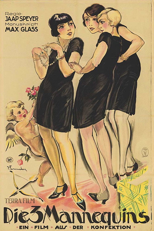 Die drei Mannequins Poster
