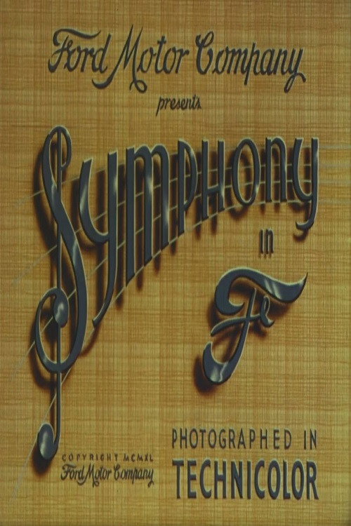 Symphony in F Poster