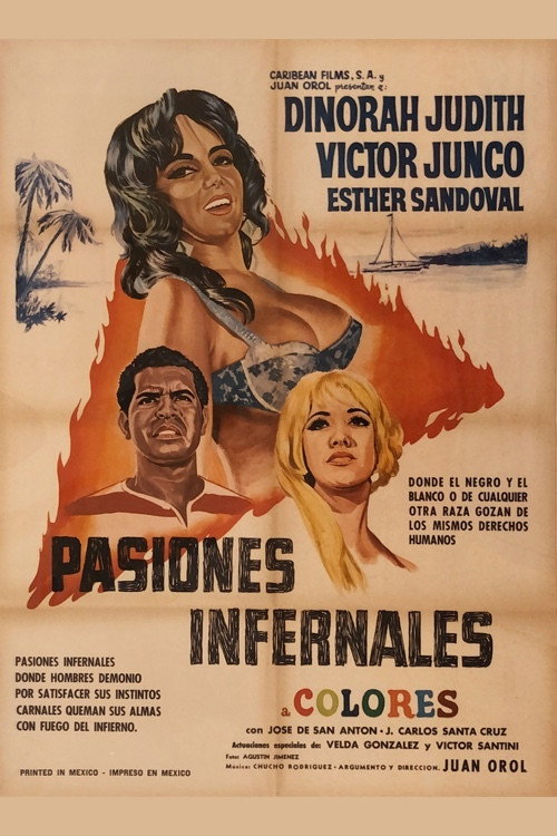 Pasiones infernales Poster