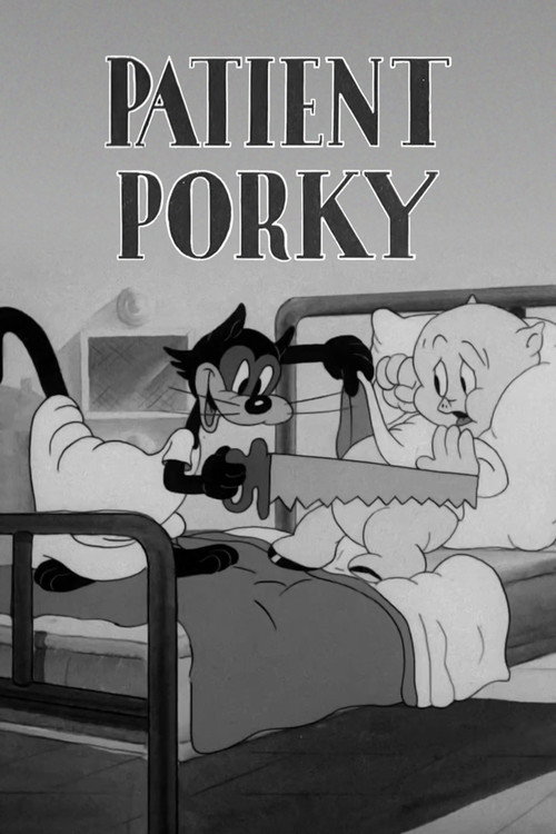 Patient Porky Poster
