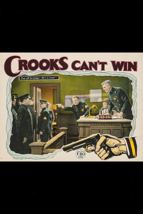 Crooks Can't Win Poster