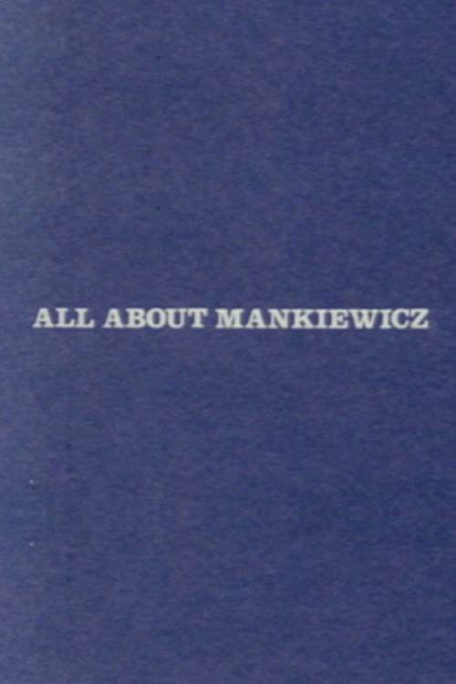 All About Mankiewicz Poster