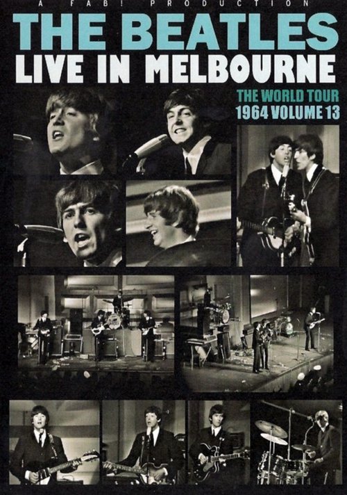 The Beatles Live in Melbourne Poster