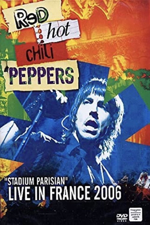 Red Hot Chili Peppers "Stadium Parisian" 2006 Poster