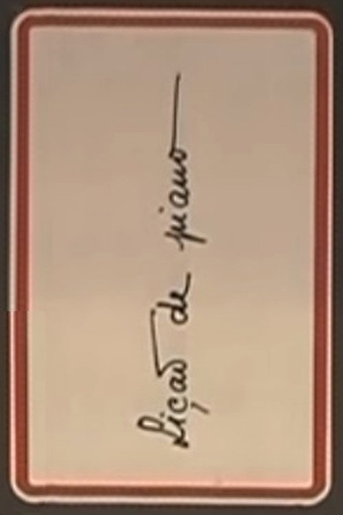 Lição De Piano Poster