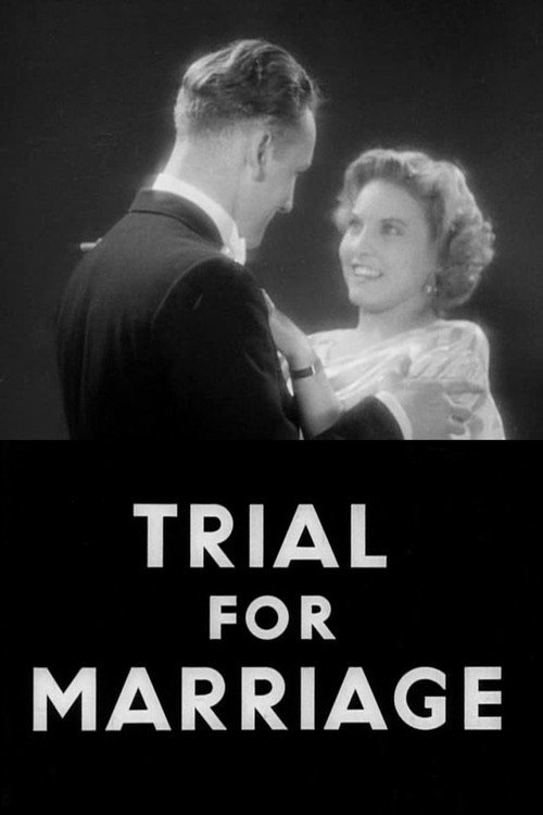 Trial for Marriage Poster