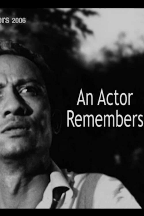 An Actor Remembers Poster