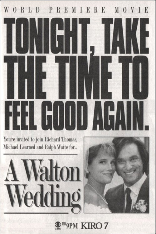 A Walton Wedding Poster