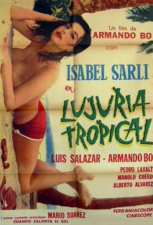 Lujuria tropical Poster