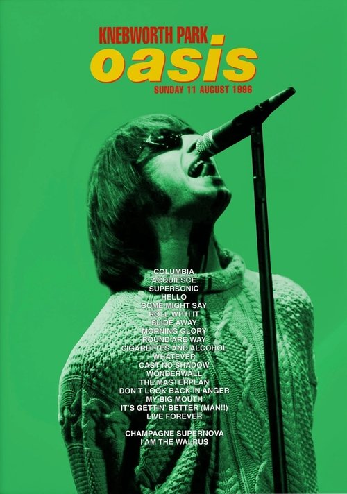 Oasis: Second Night Live at Knebworth Park Poster