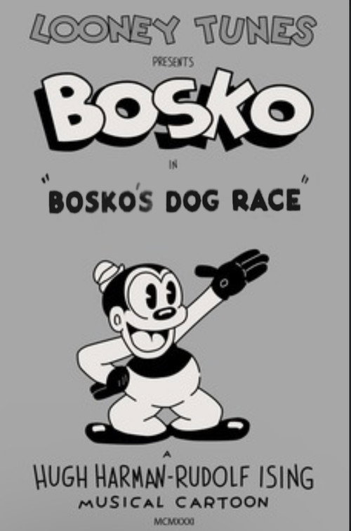 Bosko's Dog Race Poster