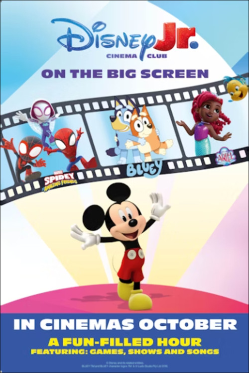 Disney Jr. Cinema Club 2025 Poster