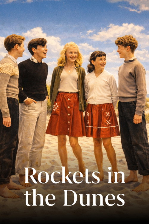 Rockets in the Dunes Poster